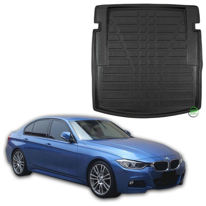 Tailored Fit Boot Liner Tray Car Mat Fits BMW 3 Series F30 Saloon 2011-up UKB4C  - Dynamic Drive