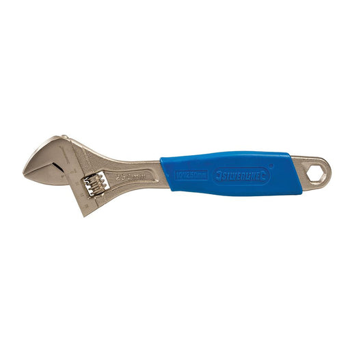 Silverline Adjustable Wrench Length 250mm - Jaw 27mm Silverline  - Dynamic Drive