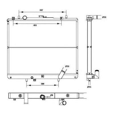 NRF Radiator 52234