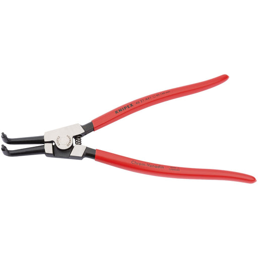 Draper Knipex 46 21 A41 A41 Bent External Circlip Pliers, 85 - 140mm 80925 Draper  - Dynamic Drive