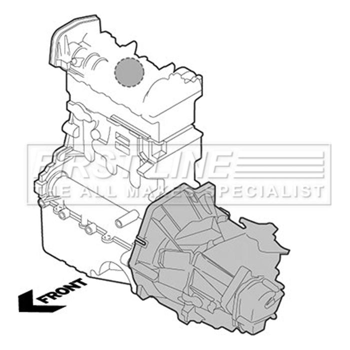 Genuine First Line Engine Mounting (Upper) fits VW Tiguan TDiTDi BlueMotion 2.0