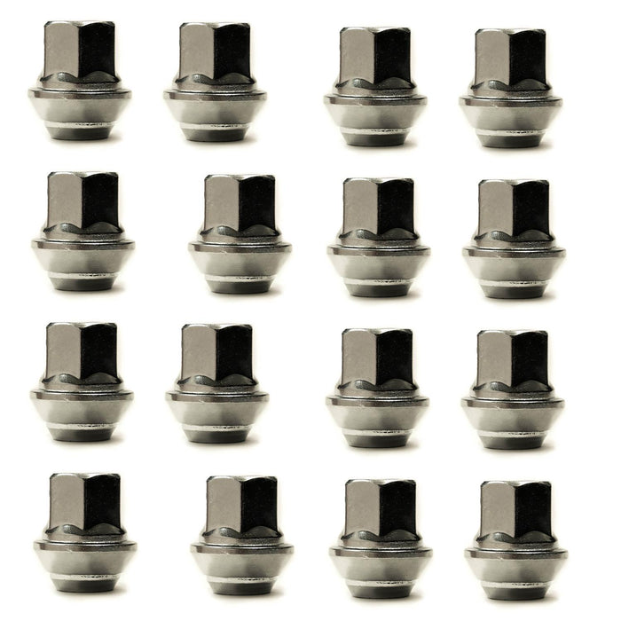 Set of 16 Replacement Wheel Nuts M12 x 1.5 With Washer Alloy Wheels Only Autoinparts  - Dynamic Drive