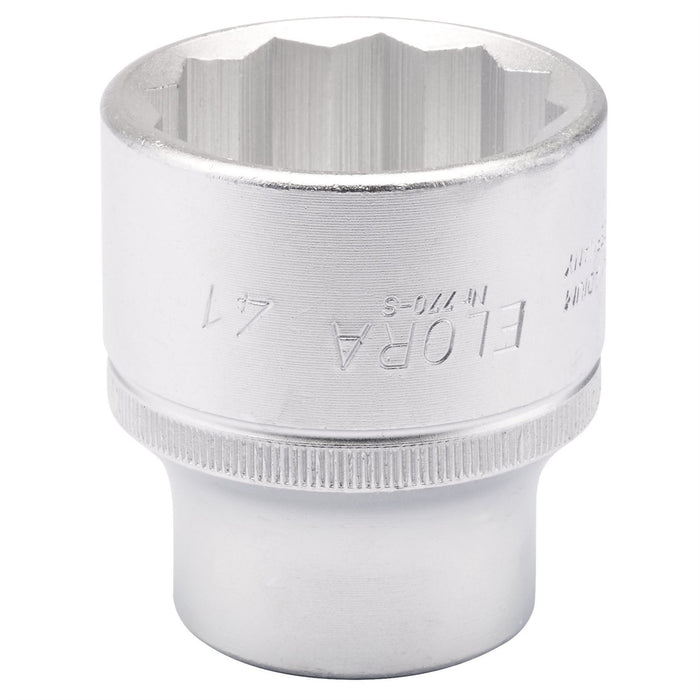 Draper Elora Bi-Hexagon Socket, 3/4" Sq. Dr., 41mm 00822