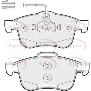 Apec Brake Pads Front Fits Alfa Romeo Giulietta Opel Combo Vauxhall