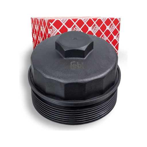 Febi 107320 Oil Filter Housing Cap Fits Mercedes 51055050012 1802338 Febi Bilstein  - Dynamic Drive