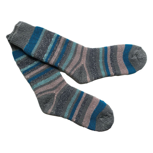 Ladies thermal insulated striped socks (assorted colours) 2628 Unbranded  - Dynamic Drive