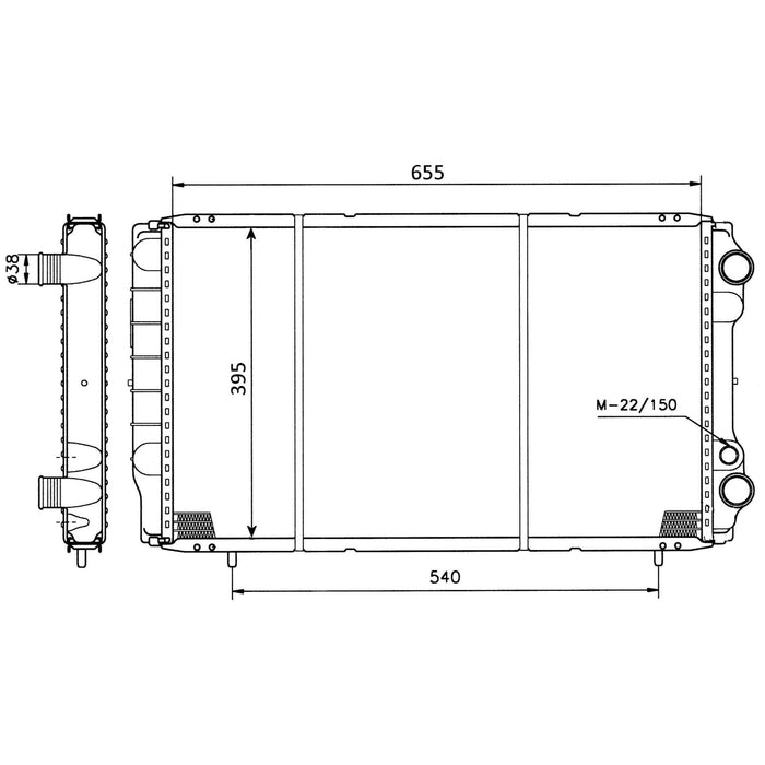 NRF Radiator 50403