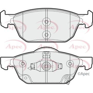 Apec Brake Pads Front Fits Honda Civic