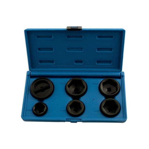 Laser Oil Filter Socket Set 3/8"D 6pc 5123 Laser Tools  - Dynamic Drive