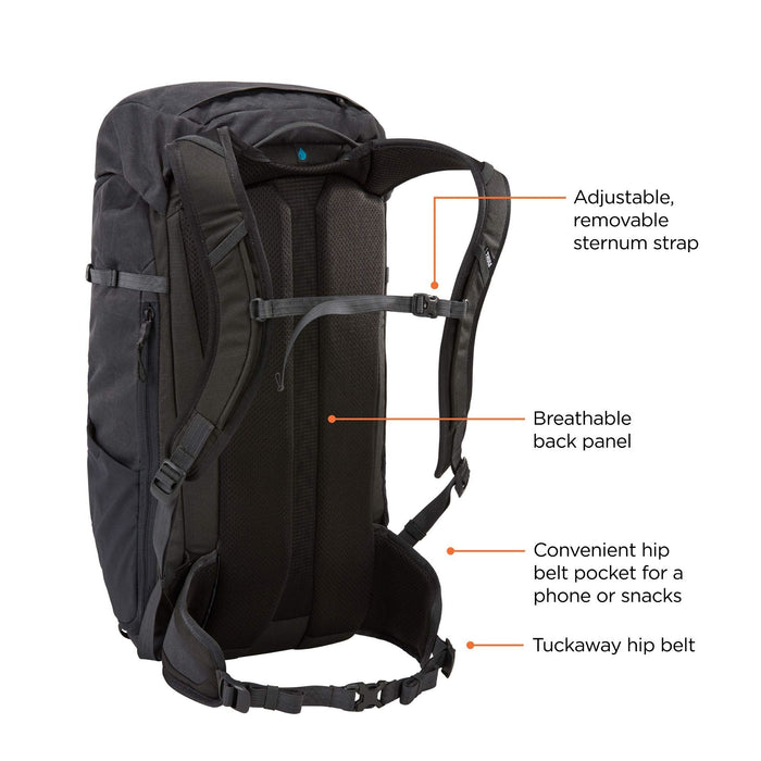 Thule AllTrail X 25L hiking backpack - Obsidian