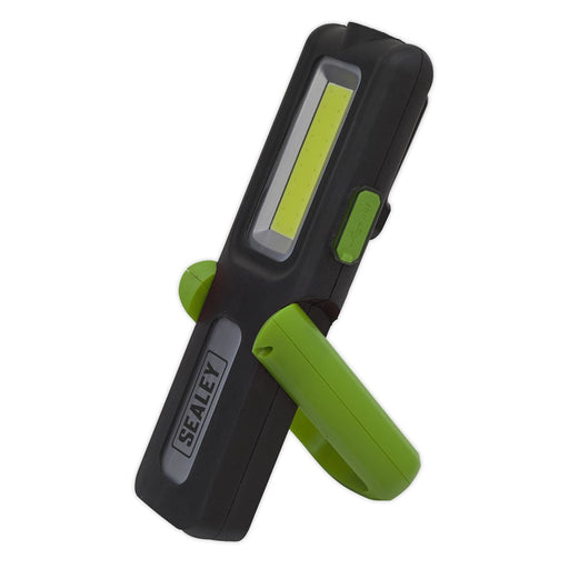 Sealey Rechargeable Inspection Light 5W COB & 3W SMD LED with Power Bank Green Sealey  - Dynamic Drive