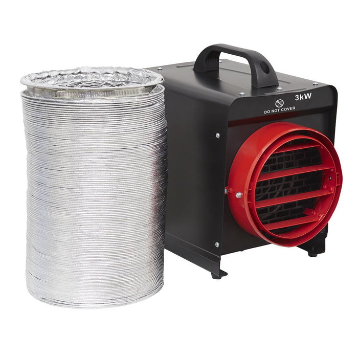 Sealey Industrial Fan Heater 3kW DEH3001 Sealey  - Dynamic Drive