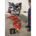 Sealey 12V Electro/Hydraulic Motorcycle Lift 450kg Capacity MC454E Sealey  - Dynamic Drive