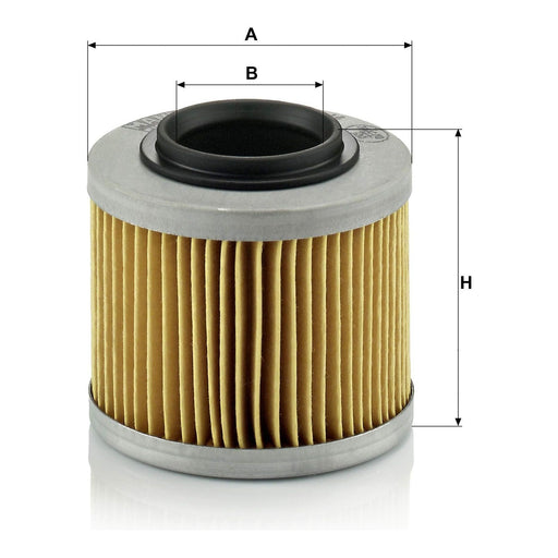 Genuine Mann Oil Filter for Aprilia BMW Motorcycles MH65/1 Mann & Hummel  - Dynamic Drive