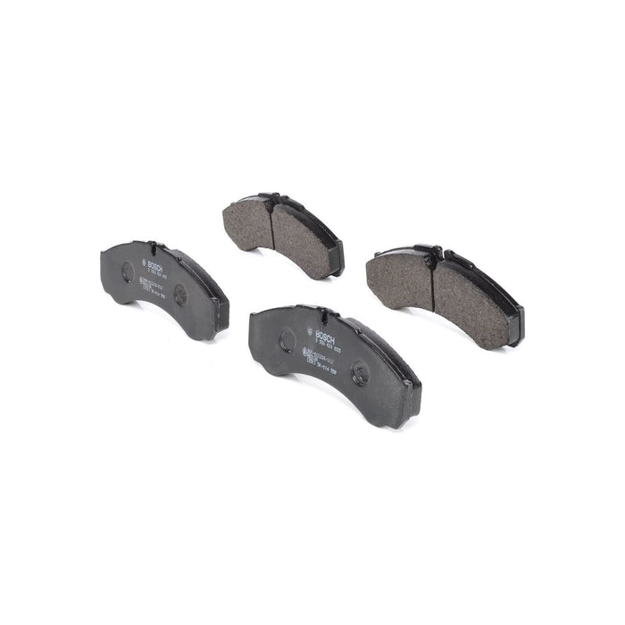 Genuine Bosch Brake Pad Set Bp972 fits Iveco Daily 29L12 - 2.3 - 02-06 098642483