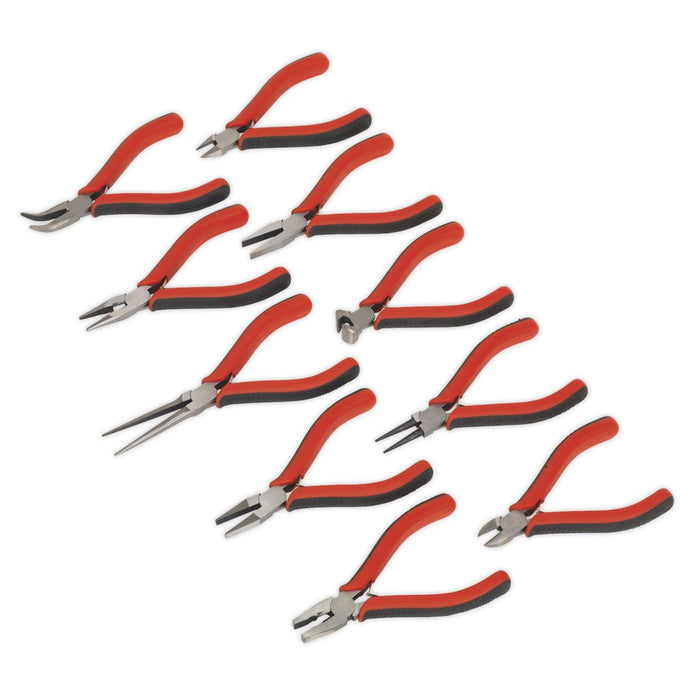 Sealey Mini Pliers Set 10pc AK8578 Sealey  - Dynamic Drive