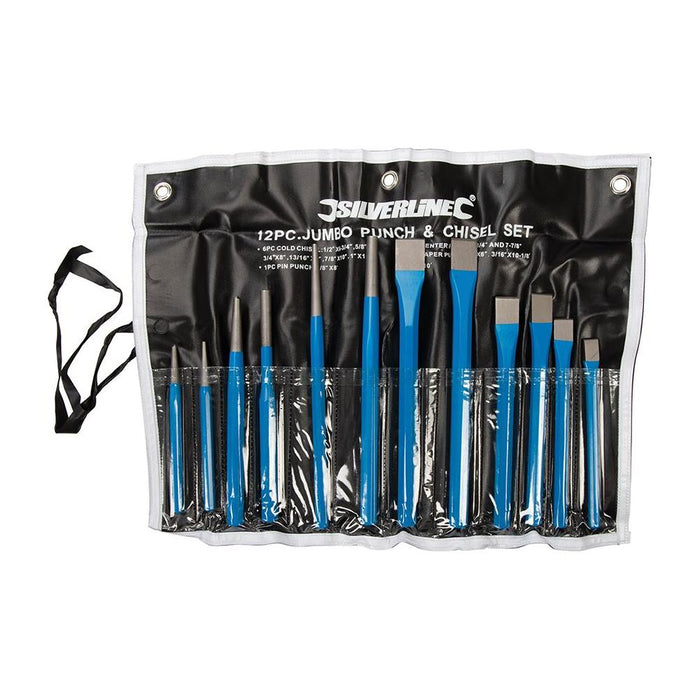 Silverline Punch & Chisel Set 12pce 12pce