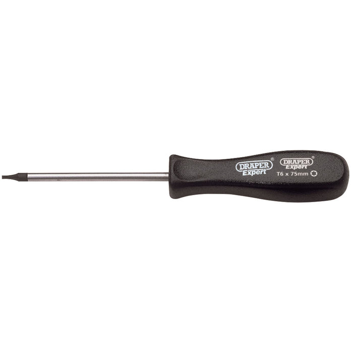 Draper TX-STAR Mechanic's Screwdriver, T6 x 75mm 19549 Draper  - Dynamic Drive