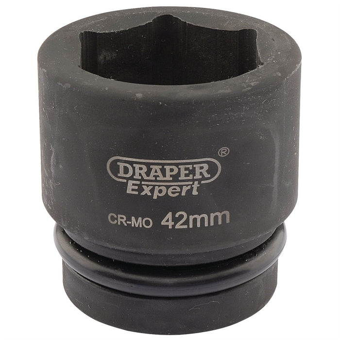 Draper Expert HI-TORQ 6 Point Impact Socket, 1" Sq. Dr., 42mm 05122