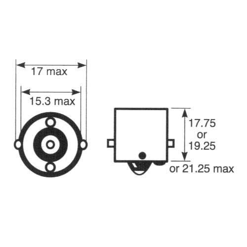 Ring Automotive R149 24V 5W Scc Ba15S Side & Tail