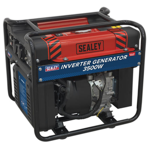 Sealey Inverter Generator 3500W 230V 4-Stroke Engine GI3500 Sealey  - Dynamic Drive