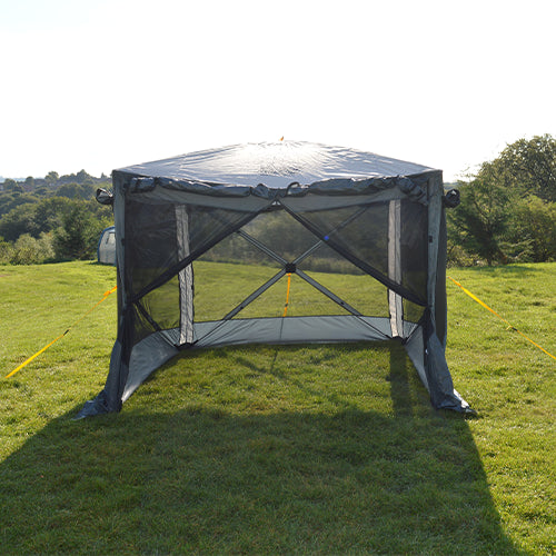 Maypole Pop up Gazebo Sunshade Mosquito Netting Screenhouse Waterproof