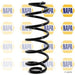 Genuine NAPA Coil Spring Rear for VW Volkswagen 1J0511115AH Napa  - Dynamic Drive