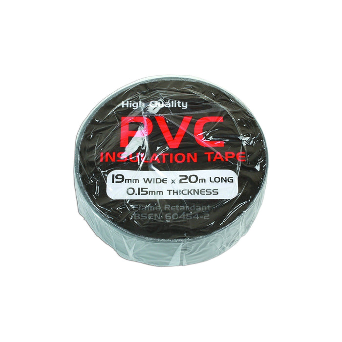 Tool Connection Grey PVC Insulation Tape 19mm x 20m 1pc 36892