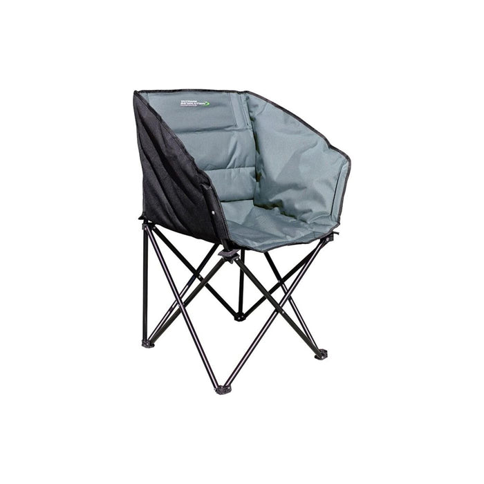 Outdoor Revolution Folding Grey Tub Chair Max Camping Weight 100kg w Carry Bag