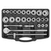 SOCKET SET 26PC 3/4inchSQ DRIVE 12PT WALLDRIVE - DUO Sealey  - Dynamic Drive