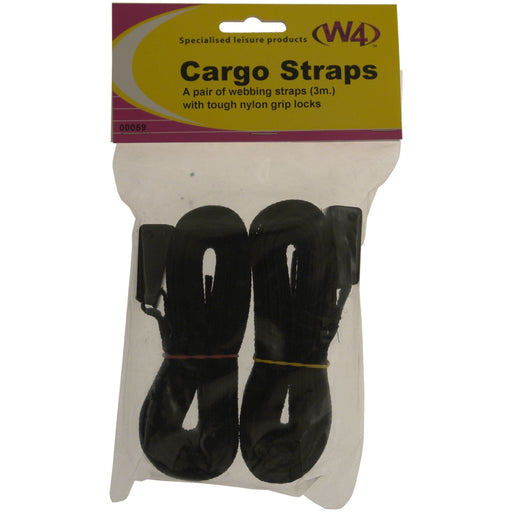 W4 Cargo Straps (2) 00059 W4 - Dynamic Drive