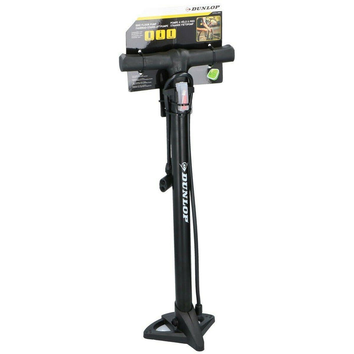 Dunlop Floor Bike Air Pump Stable Foot Car Football Inflatables 12Bar Presta Uk