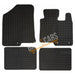 Blue Trim Tailored Black Rubber Car Mats for Hyundai I40 Set of 4 With 3 Clips UKB4C  - Dynamic Drive