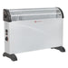 Sealey Convector Heater 2000W 3 Heat Settings Thermostat Turbo Fan CD2005T Sealey  - Dynamic Drive