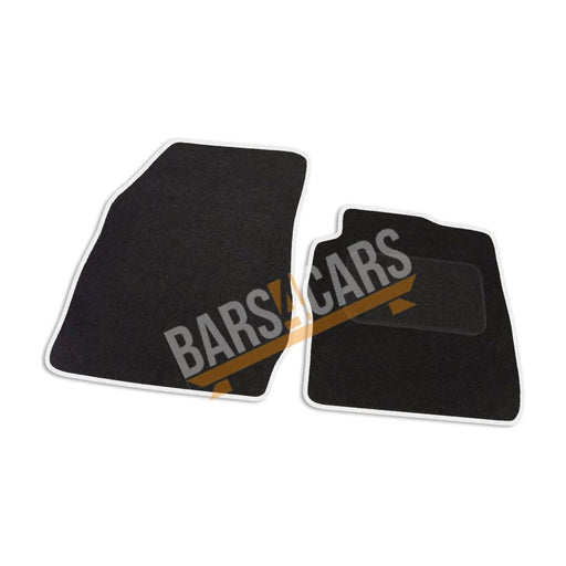 Tailored White Trim Carpet Mats Ford Transit Courier 14-18 14 15 16 17 18 UKB4C  - Dynamic Drive