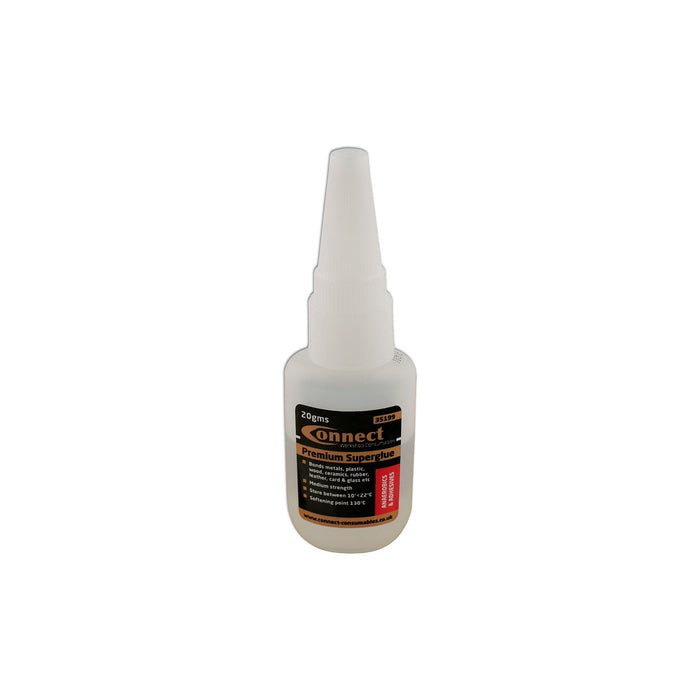 Connect Premium Superglue, Clear 20g 12pc 35202 Tool Connection  - Dynamic Drive