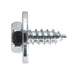 Sealey Acme Screw with Captive Washer #10 x 3/4" Zinc Pack of 100 Sealey  - Dynamic Drive