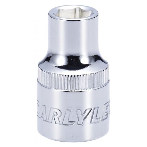 Carlyle Hand Tools Socket - Shallow - Metric Standard - 1/2in. Dr - 10 mm Carlyle Hand Tools  - Dynamic Drive