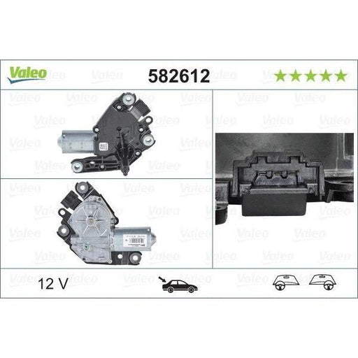 Genuine Valeo fits Wiper Motor Rear Mercedes B Class Valeo  - Dynamic Drive