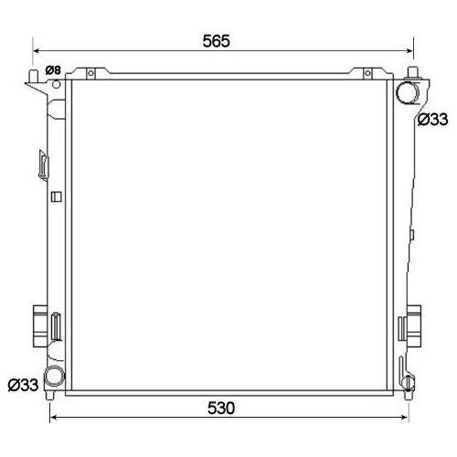 NRF Radiator 53109