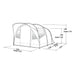 Easy Camp Edendale 400 4 Berth Pole Tent Easy Camp  - Dynamic Drive