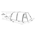 Easy Camp Huntsville 600 6 Berth Pole Tent UK Camping And Leisure