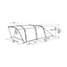 Easy Camp Palmdale 500 5 Berth Pole Tent Easy Camp  - Dynamic Drive