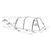 Easy Camp Tent Huntsville 500 5 Berth Pole Tent UK Camping And Leisure