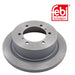 FEBI Rear Brake Discs & Pads Set Solid for Mitsubishi Challenger / Shogun Sport Febi Bilstein  - Dynamic Drive