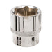 Silverline Socket 1/2" Drive 6pt Metric 28mm Silverline  - Dynamic Drive