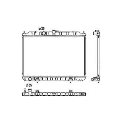 NRF Radiator 53452 NRF  - Dynamic Drive