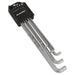 Sealey Hex Key Set 9pc Extra-Long Stubby Element Metric AK7174 Sealey  - Dynamic Drive