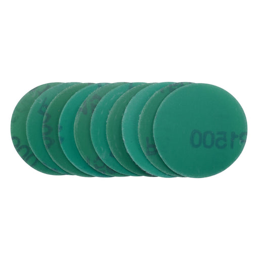 Draper Wet and Dry Sanding Discs with Hook and Loop, 50mm, 1500 Grit (Pack of 10 Draper  - Dynamic Drive