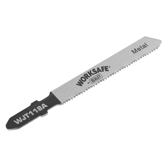 Sealey Jigsaw Blade Metal 55mm 21tpi Pack of 5 WJT118A